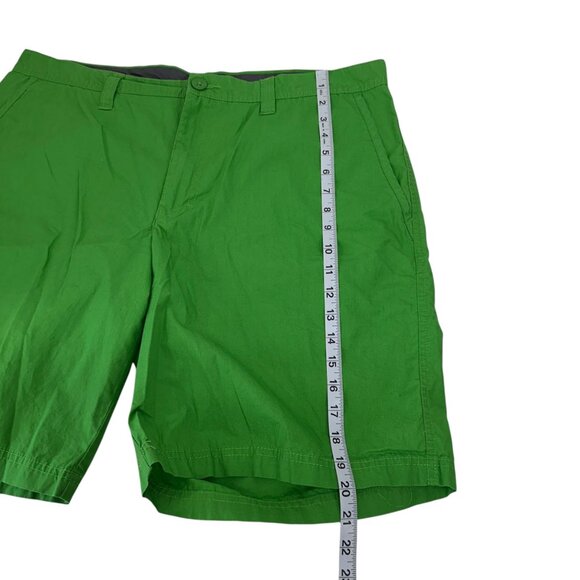 Columbia Mens Green Outdoor Casual Shorts Size 40 Inseam 9.5''Cotton/Poly Blend - Picture 7 of 12
